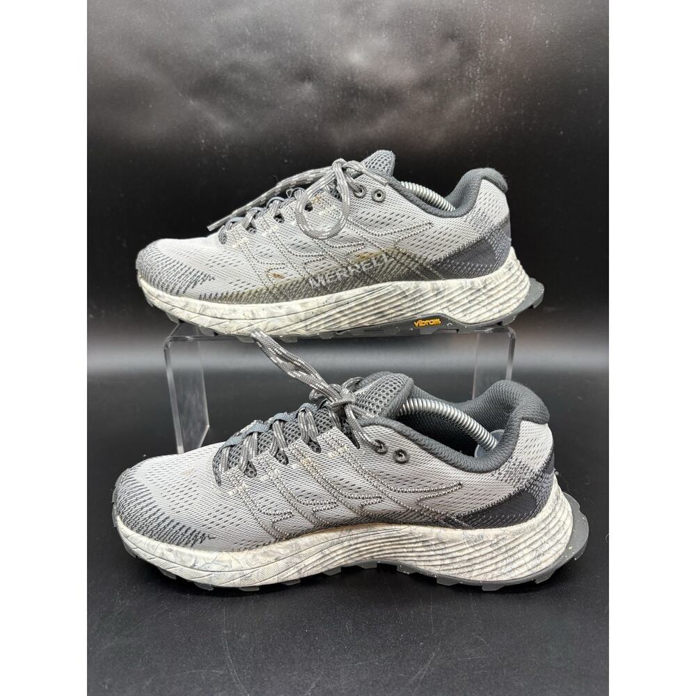 Merrell Moab Flight Women's 6.5 Gray Hiking Trail Athletic Shoe Sneakers Outdoor - Picture 2 of 7